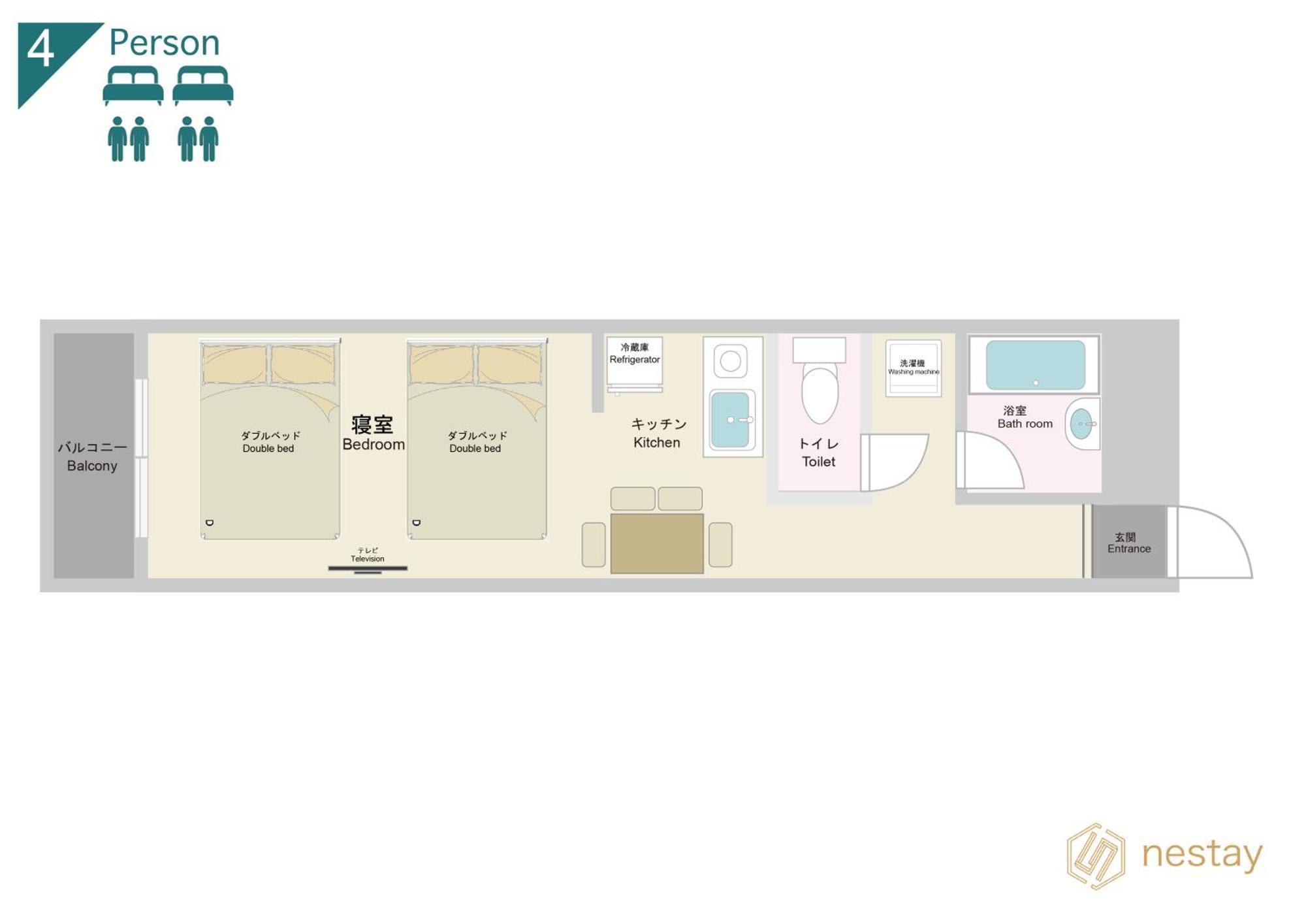 Nestay Apartment Tokyo Shinjuku 外观 照片